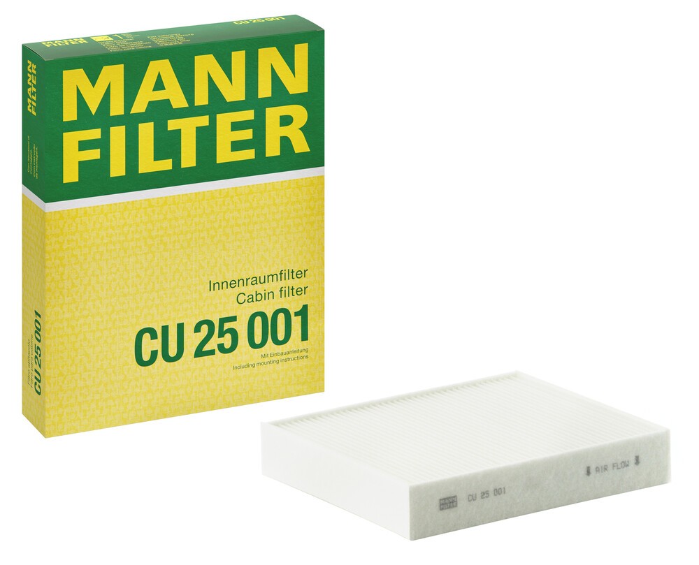 MANN-FILTER Filtre d'Habitacle CU 25 001 Filtre à Pollen,Filtre De Climatisation BMW,ALPINA,1 F20,3