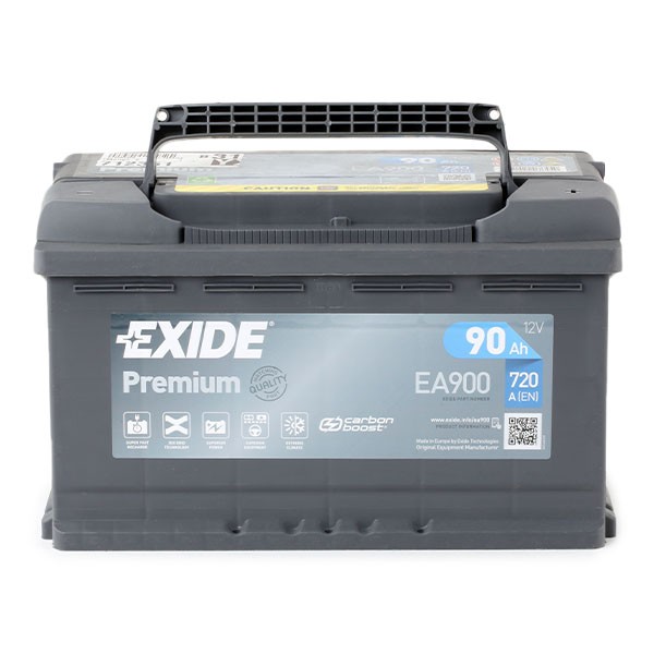 EA900 EXIDE PREMIUM 115TE Batterie 12V 90Ah 720A B13 L4 Batterie au plomb  115TE, 58042GUG ❱❱❱ prix et expérience