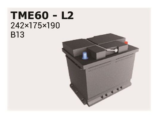 IPSA TME60 Starterbatterie
