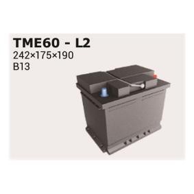 Batterie 5600 TN IPSA TME60 VW, MERCEDES-BENZ, BMW, AUDI, OPEL