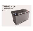 OEM Starterbatterie IPSA TME80