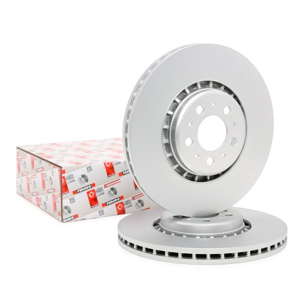 FERODO Bremsscheiben DDF1371C-1 Scheibenbremsen,Bremsscheibe VOLVO,XC90 I