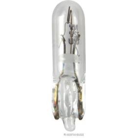 Bulb, instrument lighting T5, W2x4,6d, 12V, 1,2W 89901170