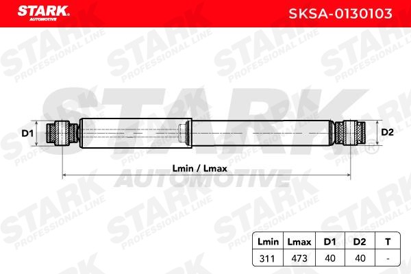 Ammortizzatore STARK SKSA-0130103 valutazione
