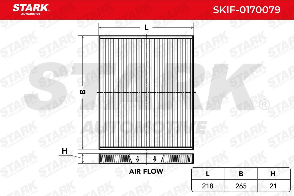 Filtro abitacolo STARK SKIF-0170079 conoscenze specialistiche