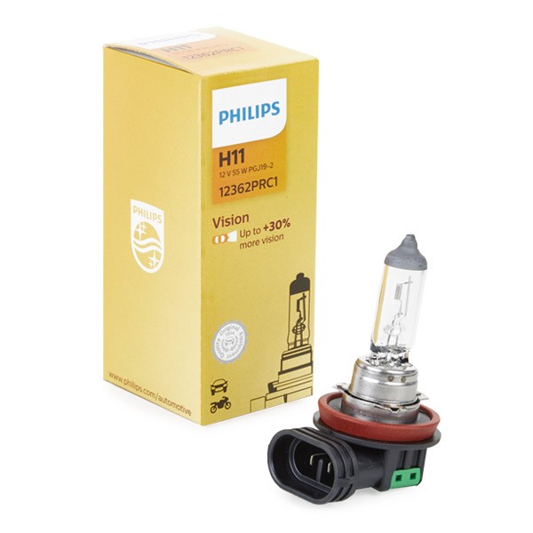 Glühlampe, Fernscheinwerfer 12362PRC1 PHILIPS H11 in Original Qualität