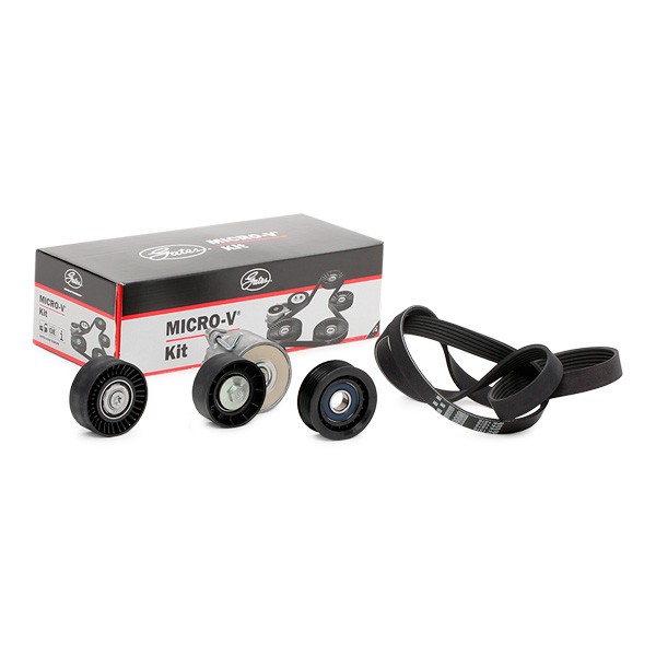 GATES Jeu De Courroie Trapézoïdale à Nervures K016PK1375 Jeu de courroies trapézoïdales à nervures F