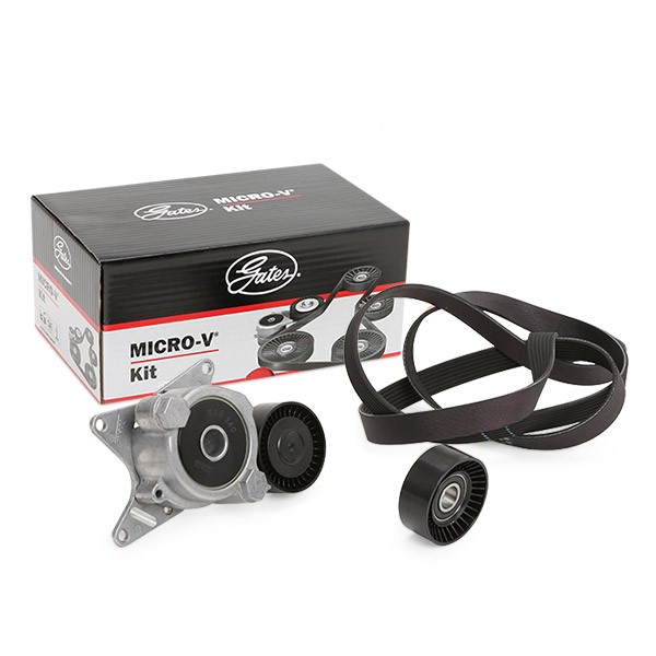 GATES Jeu De Courroie Trapézoïdale à Nervures K017PK2000 Jeu de courroies trapézoïdales à nervures T