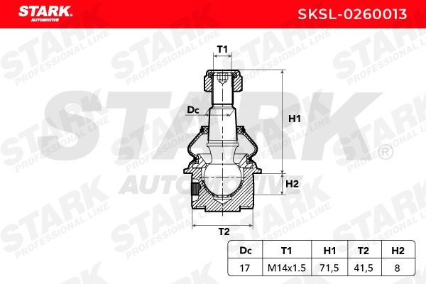N° d'articolo SKSL-0260013 STARK prezzi
