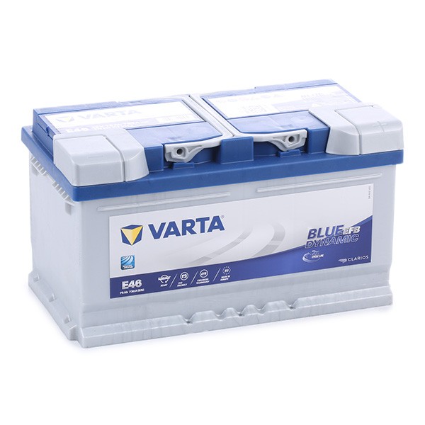 575500073D842 VARTA BLUE dynamic E46 E46 Batterie 12V 75Ah 730A B13 LB4 EFB- Batterie E46, 575500073 ❱❱❱ Preis und Erfahrungen