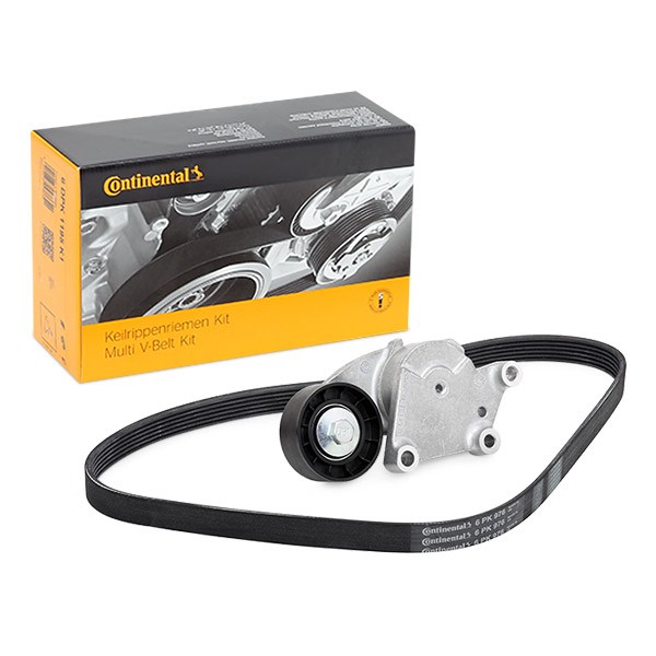 CONTITECH Jeu De Courroie Trapézoïdale à Nervures 6PK976K1 Jeu de courroies trapézoïdales à nervures