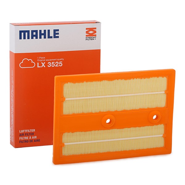 MAHLE ORIGINAL Filtre à Air LX 3525 AUDI,VW,SKODA,A1 8X1, 8XF,A3 Sportback 8VA,Q3 8U,A1 Sportback 8X