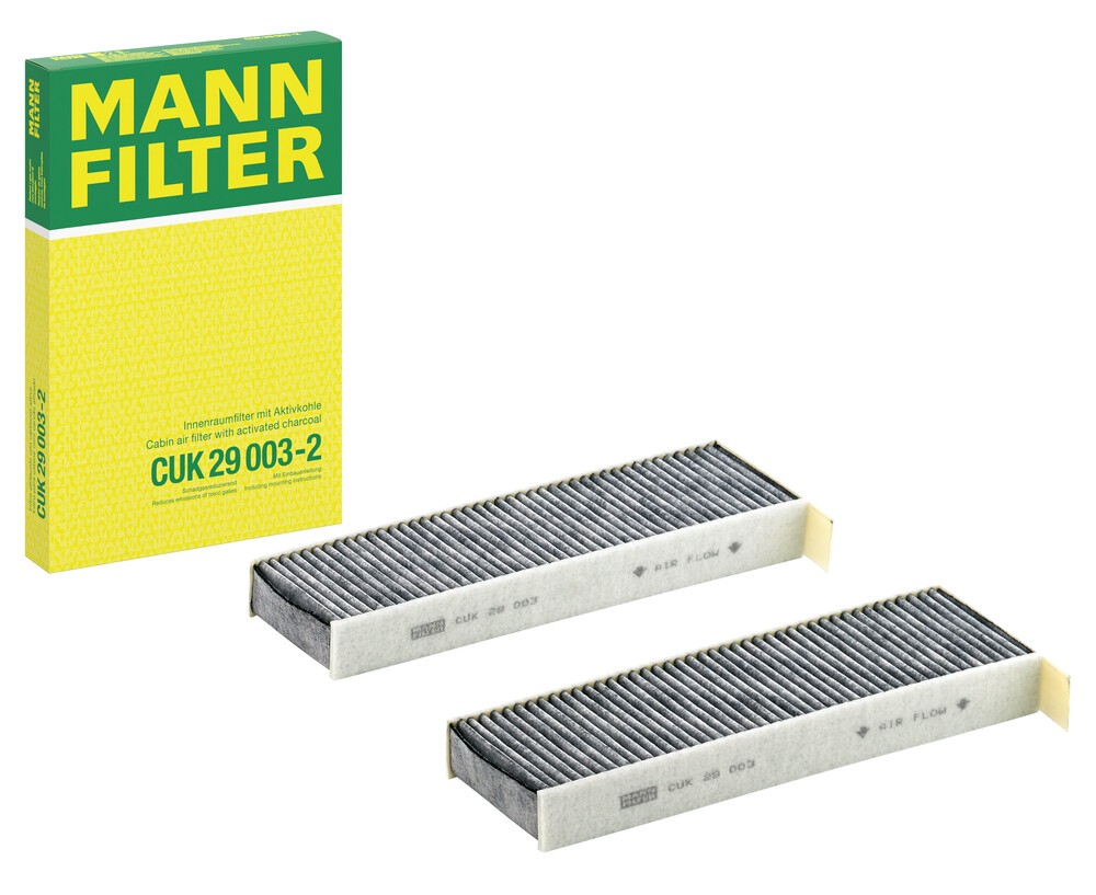 MANN-FILTER Filtre d'Habitacle CUK 29 003-2 Filtre à Pollen,Filtre De Climatisation OPEL,TOYOTA,CITR