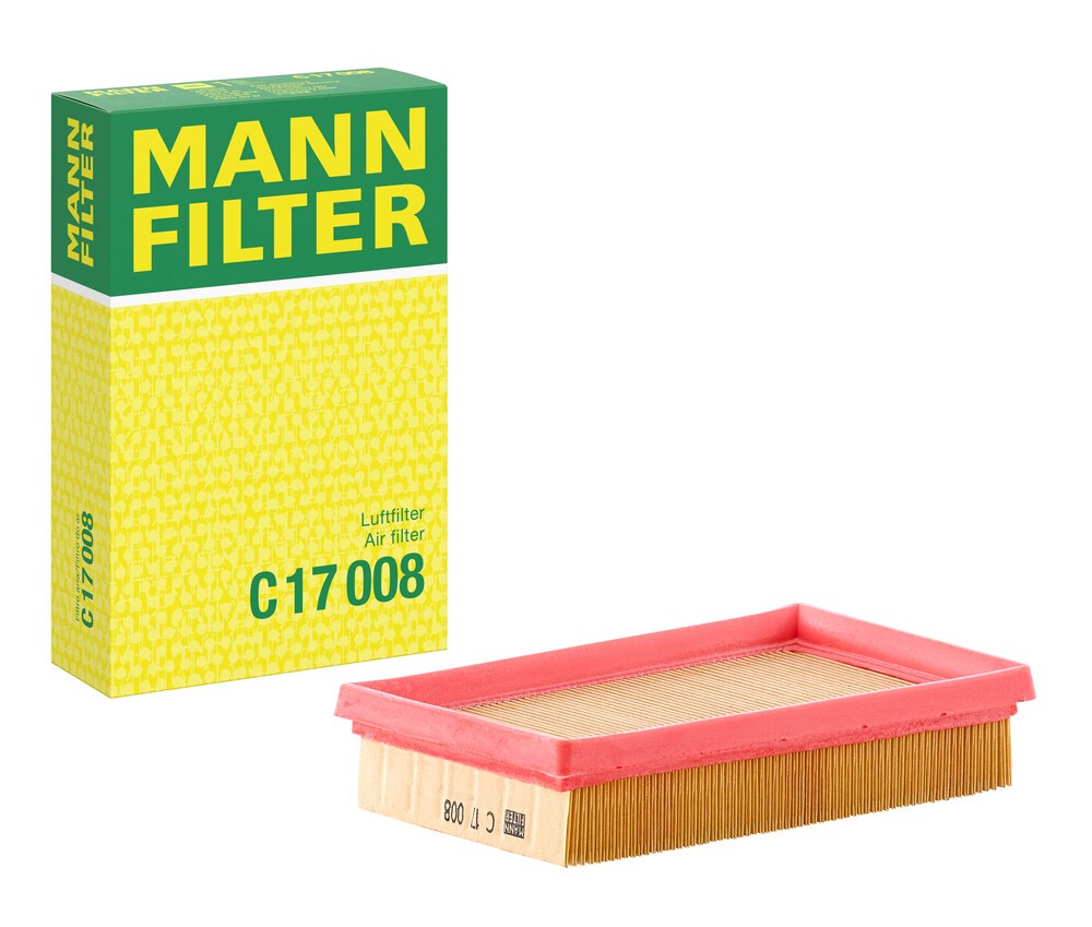 MANN-FILTER Filtre à Air C 17 008 TOYOTA,CITROËN,PEUGEOT,YARIS NHP13_, NSP13_, NCP13_, KSP13_, NLP13
