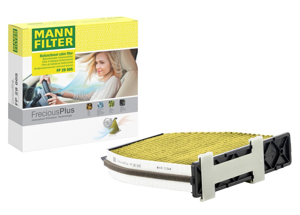 MANN-FILTER Filtre d'Habitacle FP 29 005 Filtre à Pollen,Filtre De Climatisation MERCEDES-BENZ,CLASE