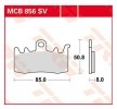 Kit pastiglie freno MCB856SV codice OE MCB856SV