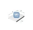 OEM Filtro abitacolo UFI 5321100