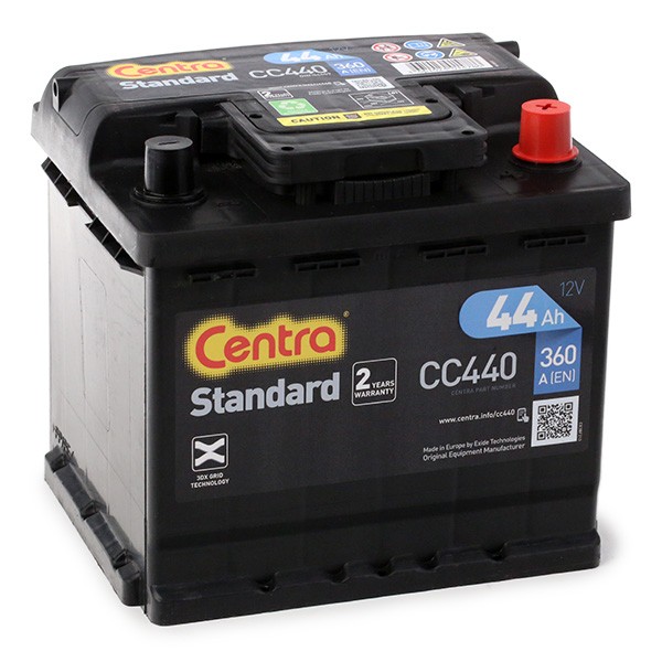 Fahrzeugbatterie CENTRA CC440 Erfahrung