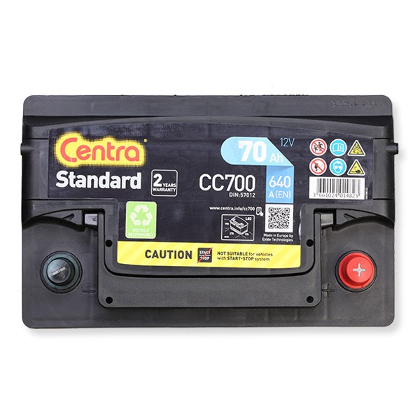 Fahrzeugbatterie CENTRA CC700 Erfahrung