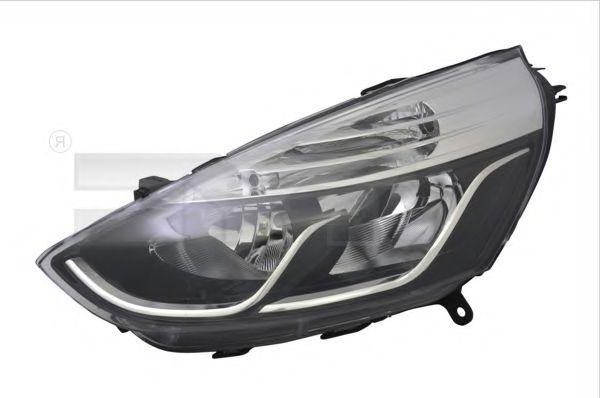 TYC  20-14288-05-2 Headlight for vehicles with headlight levelling (electric), for right-hand traffic