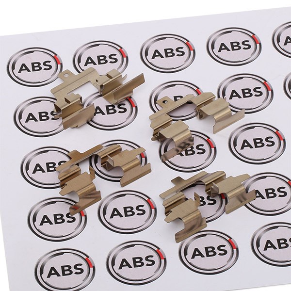 A.B.S. Kit d'accessoires, plaquette de frein à disque 1737Q NISSAN,QASHQAI / QASHQAI +2 J10, JJ10,X-