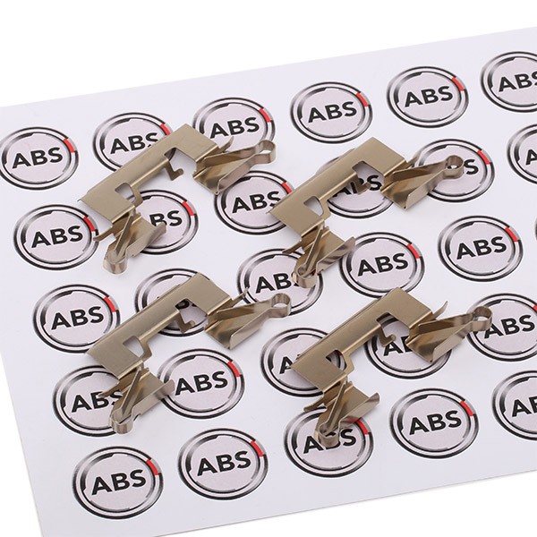 A.B.S. Kit d'accessoires, plaquette de frein à disque 1772Q SUBARU,FORD,MAZDA,JUSTY IV,FIESTA VI,FIE