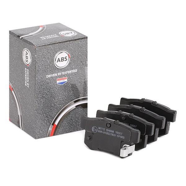 A.B.S. Bremsbeläge 36712 Bremsklötze,Scheibenbremsbelag HONDA,SUZUKI,ROVER,CIVIC VII Hatchback EU, EP, EV,JAZZ III GE,CR-V II RD_
