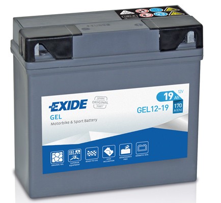 Autobatterien GEL12-19 EXIDE GEL12-19 in Original Qualität