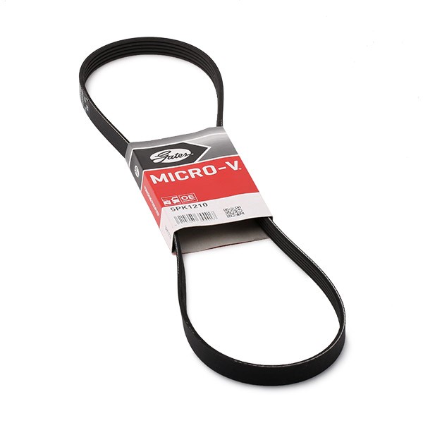 GATES Courroie Trapézoïdale à Nervures 5PK1210 OPEL,CHEVROLET,HYUNDAI,ZAFIRA A F75_,ZAFIRA B A05,COR