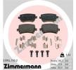 Original ZIMMERMANN D13488213 Bremsbelagsatz