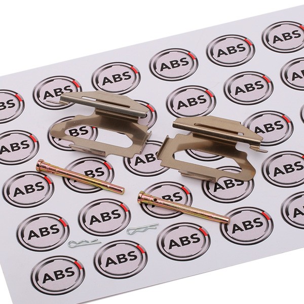 A.B.S. Kit d'accessoires, plaquette de frein à disque 1141Q FIAT,PEUGEOT,FORD,SCUDO Combinato 220P,S