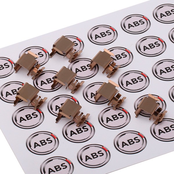 A.B.S. Kit d'accessoires, plaquette de frein à disque 1298Q FIAT,LANCIA,VW,GRANDE PUNTO 199,500 312,
