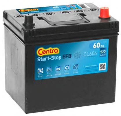 CL604 CENTRA Start-Stop Batterie 12V 60Ah 520A B13 D23 EFB-Batterie CL604  ❱❱❱ Preis und Erfahrungen