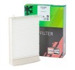 OEM Filtr, vzduch v interiéru CHAMPION CCF0060