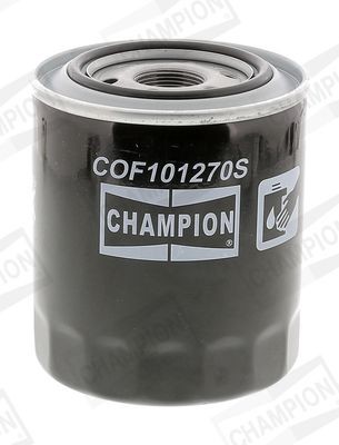 CHAMPION  COF101270S Filtro de aceite Ø: 101mm, Ø: 101mm, Diám. int.: 63,5mm, Diám. int. 2: 73,5mm, Diám. int. 2: 73,5mm, Altura: 121mm