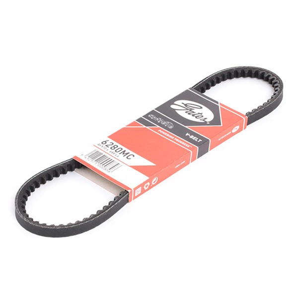 GATES Courroie Trapézoïdale 6280MC VW,AUDI,OPEL,GOLF III 1H1,GOLF II 19E, 1G1,GOLF I 17,POLO 86C, 80