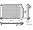 Radiador refrigeración del motor DENSO DRM46101 catálogo