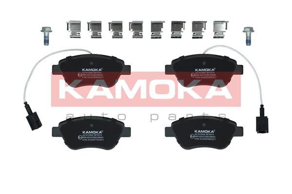 KAMOKA  JQ1012932 Kit pastiglie freno Largh.: 123mm, Alt.: 53mm, Spessore: 17,1mm