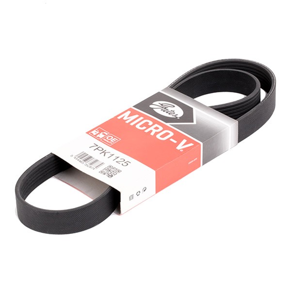 GATES Courroie Trapézoïdale à Nervures 7PK1125 RENAULT,NISSAN,SCÉNIC II JM0/1_,MEGANE II BM0/1_, CM0