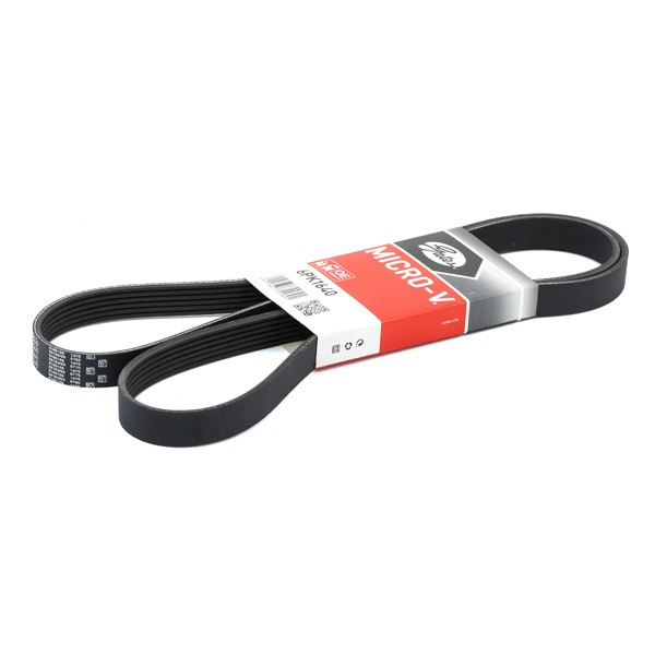 GATES Courroie Trapézoïdale à Nervures 6PK1640 VW,MERCEDES-BENZ,BMW,LT 28-46 II Furgón 2DA, 2DD, 2DH