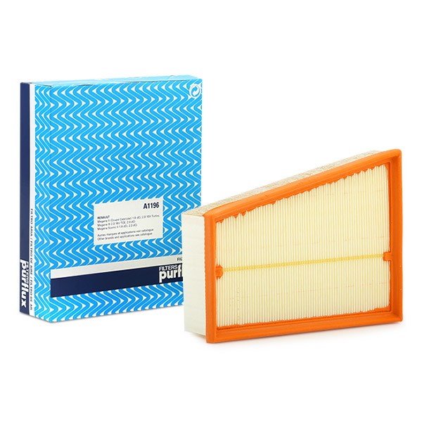 PURFLUX Filtre à Air A1196 RENAULT,MERCEDES-BENZ,SCÉNIC II JM0/1_,MEGANE II BM0/1_, CM0/1_,MEGANE II