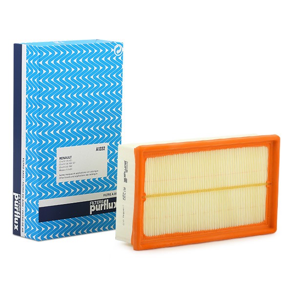 PURFLUX Filtre à Air A1222 RENAULT,CLIO III BR0/1, CR0/1,MODUS / GRAND MODUS F/JP0_,CLIO Grandtour K