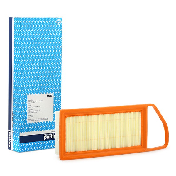 PURFLUX Filtre à Air A1247 FORD,TOYOTA,CITROËN,FIESTA V JH_, JD_,FIESTA VI,FUSION JU_,FIESTA VI Van,