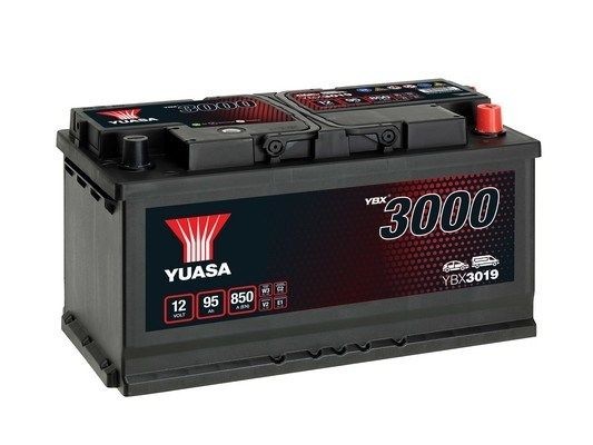 YBX3019 YUASA YBX3000 Batterie 12V 95Ah 850A L5 avec témoin de niveau de  charge, Batterie au plomb YBX3019 ❱❱❱ prix et expérience