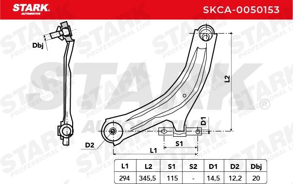 Dreieckslenker STARK SKCA-0050153 Bewertung