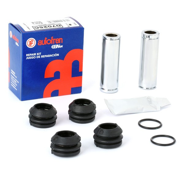 Image of AUTOFREN SEINSA Kit bussole guida, Pinza freno D7025C RENAULT,PEUGEOT,CITROËN,Clio III Schrägheck (BR0/1, CR0/1),CLIO II (BB0/1/2_, CB0/1/2_)009