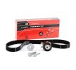 Comprare GATES FleetRunner™ Micro-V® Stretch Fit® K025578XS Kit cinta distribuzione 2011 per Nissan Qashqai j10 online
