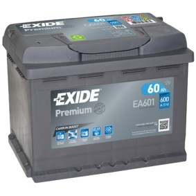 EA601 EXIDE PREMIUM Batterie 12V 60Ah 600A B13 L2 EA601