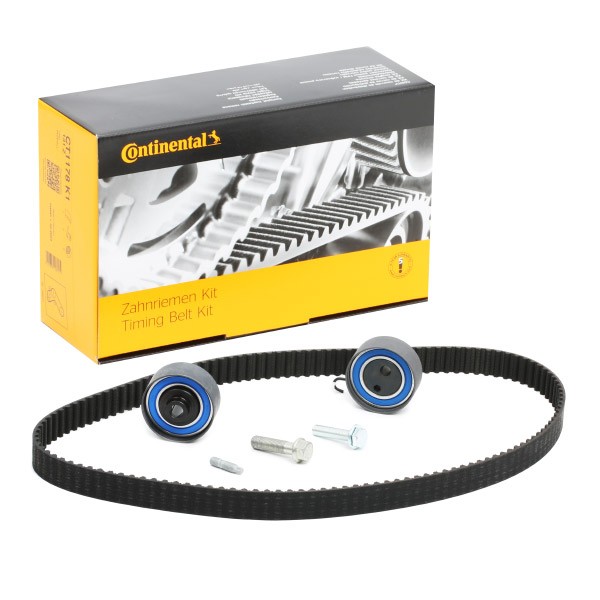 Image of CONTITECH Kit cinghia di distribuzione N° denti: 131 CT1178K1 Kit cinghie dentate,Kit distribuzione OPEL,CHEVROLET,VAUXHALL,Corsa D Schrägheck (S07)009