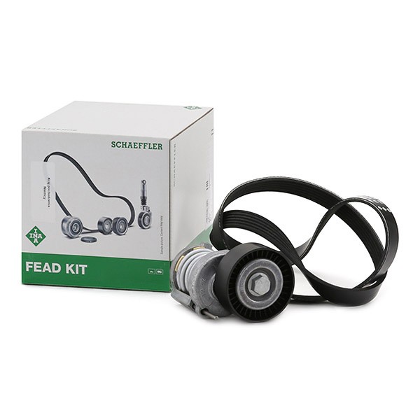 INA Jeu De Courroie Trapézoïdale à Nervures 529 0103 10 Jeu de courroies trapézoïdales à nervures VW